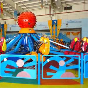 Parc d'attractions, festival, foire, bateau pirate, carnaval, <span class=keywords><strong>ballon</strong></span> samba monté sur remorque, machine à sauter en montgolfière - Product Image 4