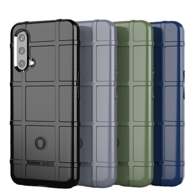 Top Quality Rugged Shockproof Thickened Soft Silicone Phone Case for OnePlus Nord CE 5G Rubber Armor Cover