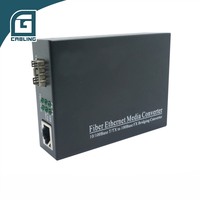 Convertidor de Medios Ethernet de Fibra Óptica Gcabling Mini 20KM SC LC SM 1550/1310nm, Gigabit Ethernet, Fibra Óptica 10/100/1000 Mbps