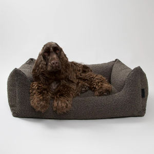 سرير كلب دمية مربعة فاخرة بيت كلب مع سحاب - Product Image 6