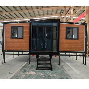 Casa Portátil Pequeña sobre Ruedas, Casas Prefabricadas Modernas, Contenedor con Ruedas para Viajar en Auto, Casa Rodante Integrada para Acampar o Estar en un Motel - Product Image 3