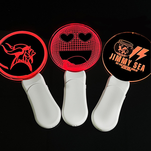 Longstargift Bastão Luminoso LED USB de Acrílico para Festas, Eventos e Festivais, com Efeito de Algodão Doce, para Concertos e Eventos de Festa - Product Image 2