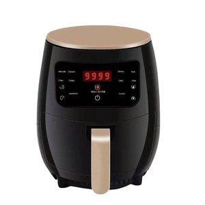 Freidora de aire digital de 1400W al por mayor, horno de convección redondo de acero inoxidable de 6L, Cocina eléctrica sin aceite para uso doméstico saludable - Product Image 6