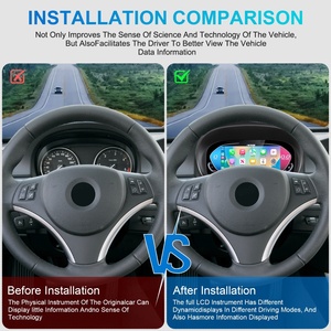 Navihua Screen <b>Auto</b> <b>Meter</b> <b>Auto</b> Dashboard Gauges for BMW 3 Series E90 E91 E92 2005-2012 Virtual Cockpit - Product Image 4