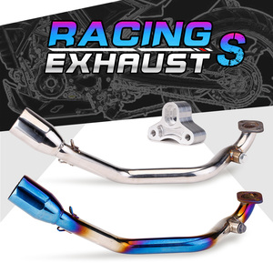 Tuyau d'échappement haute performance pour scooter Sym Kymco 125 Racing S 125 Échappement de scooter <span class=keywords><strong>125cc</strong></span> 150cc Échappement 152qmi 157qmj Moteur - Product Image 2