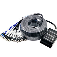 Câble audio XLR serpent 20 canaux câble de scène câble serpent 12 canaux