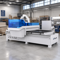 Machine de découpe CNC HSR 1328 avec changement d'outil automatique, machine de découpe de bois 1530 pour meubles en panneaux, MDF, acrylique, PVC