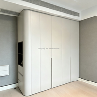 Armoire de chambre moderne, durable, écologique, grande capacité, autoportante, en mélamine, mobilier de maison pour villa
