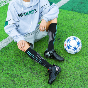 High Top Soccer Sports <b>Socks</b> Nylon High Elasticity Calf Protection Running Outdoor Youth 18-40 Years Old - Product Image 4