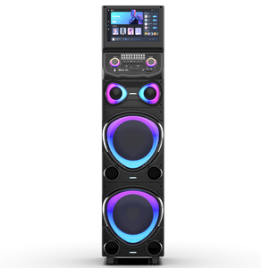 ลำโพงคาราโอเกะ EV1299 120W หน้าจอสัมผัส พร้อมไมโครโฟนในตัว WiFi 5.0 ใช้พลังงานแบตเตอรี่ ตัวเครื่องทำจากพลาสติก - Product Image 2