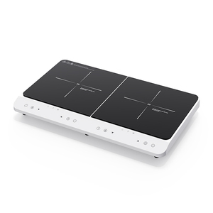 Estufa eléctrica, aparato de cocina, <span class=keywords><strong>2</strong></span> quemadores de calefacción, estufa de pie infrarroja de inducción, placa eléctrica personalizada de <span class=keywords><strong>2</strong></span> quemadores - Product Image 2