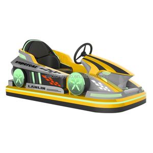 Voiture de collision à batterie pour enfants, type kart, à monnayeur - Product Image 4
