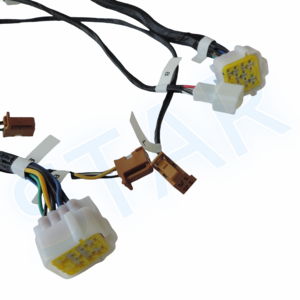 Rangkaian Kabel Otomotif Kustom OEM Bersertifikat IATF16949, Kabel Harness Truk yang Dimodifikasi dengan Konektor Frukawa/TE - Product Image 3