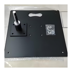 Heavy Duty <span class=keywords><strong>Outdoor</strong></span> Pena Teardrop Bandeira Pólo 360 Graus Girar Placa Base Stand Titular - Product Image 5