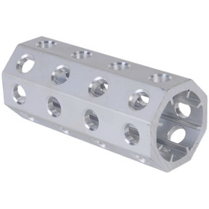Modelo 3D 3 4 5 ejes <span class=keywords><strong>CNC</strong></span> mecanizado perforación torneado tubo largo aluminio/acero inoxidable tubo procesamiento maquinaria fresado chapado - Product Image 2