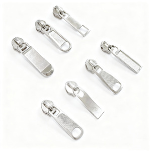 Glissières de fermeture éclair en alliage de zinc de haute qualité, personnalisées en gros, échantillon <span class=keywords><strong>gratuit</strong></span>, glissières de fermeture éclair plaquées - Product Image 1
