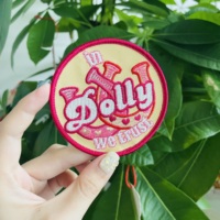 Patchs de Broderie Personnalisés Saint-Valentin avec Logo en Gros, Écussons Brodés avec Velcro pour Vêtements