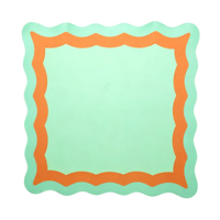 Tapis de Mahjong antidérapant pour jeu de cartes, couleur violet, rouge, orange, pour soirées Mahjong, club de jeux