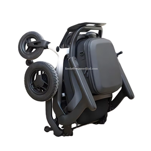 15.9kg léger élégant en Fiber de carbone fauteuil roulant électrique contrôle intelligent application mobile pliant Ariline <span class=keywords><strong>batterie</strong></span> au Lithium-Beiz-08 - Product Image 3