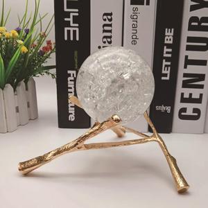 Boule de cristal <span class=keywords><strong>en</strong></span> <span class=keywords><strong>verre</strong></span> poli, fontaine d'eau, sphère de bonsaï, ornement Feng Shui, décoration de luxe sans couture pour la maison et le jardin - Product Image 3