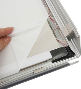 LED <b>Advertising</b> Lightbox Sign Holder Aluminium Movie Poster Frame Wall Mounted LED <b>Light</b> <b>Box</b> Display for Business Tradeshow - Product Image 2