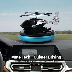 Purificador de Aire para Coche con Forma de Helicóptero Giratorio, Energía Solar, Aromaterapia Sólida, Perfume Duradero para Interiores, Fragancia para Asientos, PVC - Product Image 3