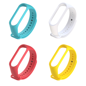 la correa para <span class=keywords><strong>Xiaomi</strong></span> banda miband gota de 3 4 colorido ajustable pulsera de silicona de la correa de muñeca banda para mi banda - Product Image 2