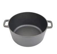 Service personnalisé Certification FDA LFGB Marmite de cuisson de pain multifonction Four hollandais en fonte Marmite de camping