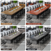 Muebles de Oficina, Juego de Escritorio, Mesa de Sala de Conferencias, Mesa de Reuniones, Mesas de Conferencia Modernas