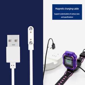 Anpassbare Kebaolong XYCX-01 Universal 2p 4p 5p Smartwatch Magnetisches Ladegerät 2-polig 4-polig 5-polig Kinder-Handy Lade- und Datenkabel - Product Image 4