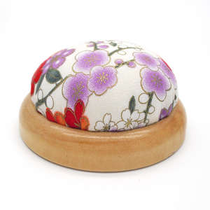 Coussin à épingles en bois de haute qualité avec double papillon doré de 70 mm pour accessoires de <span class=keywords><strong>couture</strong></span> DIY, fleurs et aiguilles à coudre - Product Image 3