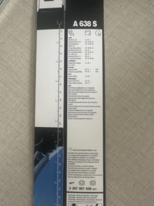 Bossch ใบปัดน้ำฝน<span class=keywords><strong>24</strong></span> + 19นิ้วสำหรับ BMW 3ชุด F30 F31 F34 F35 E90 E91 E93 E92 - Product Image 5