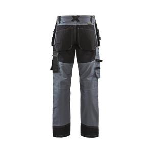 BLAKLADER - 150013709499D104 Pantalon d'artisan X1500 Gris/Noir-PANTALON DE TRAVAIL EAN 7330509256305 PANTALON DE TRAVAIL CARGO - Product Image 2