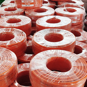 Orange High Temperature Flexible LPG Gas <strong>Hose</strong> High Pressure PVC Gas <strong>Hose</strong> Factory <strong>Price</strong> Plastic Tubes - Product Image 5