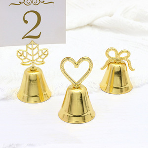 Porte-carte de nom, porte-photo, clip <span class=keywords><strong>à</strong></span> mémo en forme de cœur, d'arbre d'érable, en argent ou en or, pour la décoration de table de fête ou de mariage - Product Image 1