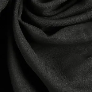 FEICHI 한국 정장 블랙 소프트 100% 폴리 에스터 드레스 양모 복숭아 nida 패브릭 abaya