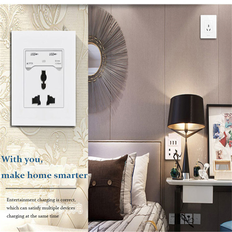 13A 86 single UK standard wall plug Hong Kong-style Macau socket a 3 pins wall mount switch power plug