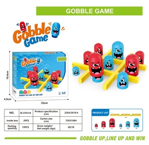 Jeu de société Cultivate Puzzle Gobble pour enfants, stratégie, 2 joueurs, jeu de tic-tac-toe de table, jouets éducatifs, jeu interactif familial - Product Image 5