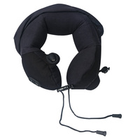 Appareil de massage Shiatsu gonflable en forme de U personnalisé appareil de massage électrique vibrant pour le dos et le cou avec oreiller à capuche confortable