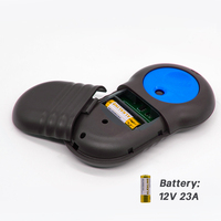 Télécommande de porte de garage 40,685 MHz avec interrupteur DIP pour transmetteur porte-clés M802 Blue Pad, remplacement d'ouvre-porte