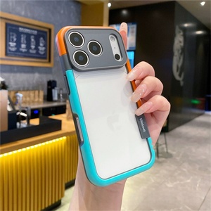 เคสโทรศัพท์ iPhone 17 Air 16 15 14 13 Pro Max Plus  ซิลิโคนสีสันสดใส ป้องกันเลนส์ สำหรับ iPhone 17 Pro Max - Product Image 4