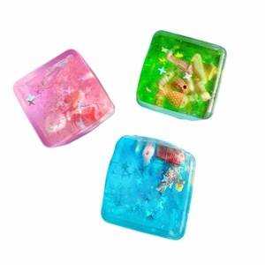 Cubo de maltaoza con forma de concha marina brillante, juguete antiestrés de rebote lento, venta al por mayor - Product Image 6