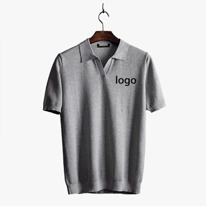 เสื้อโปโลผู้ชาย คอปกทรงนกนางนวล ระบายอากาศ น้ำหนักเบา แขนสั้น ปรับแต่งโลโก้ได้ แฟชั่นลำลอง ผ้าถัก สำหรับฤดูร้อน - Product Image 4