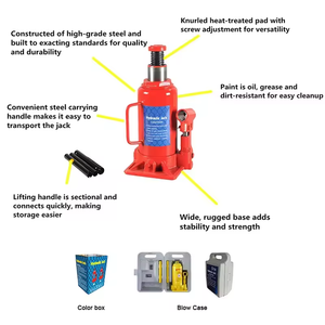 Altertool Factory Direct Supply <span class=keywords><strong>Cric</strong></span> hydraulique de 10 tonnes pour <span class=keywords><strong>bouteille</strong></span> de voiture <span class=keywords><strong>Cric</strong></span> de construction pneumatique de type standard - Product Image 4