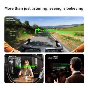 Lunettes Visuelles <span class=keywords><strong>Rokid</strong></span> Leqi 2025 - Les Plus Légères au Monde, Fonctionnalités Complètes IA&RA, Traduction/Navigation IA, Assistant IA Intégré, Caméra Avancée - Product Image 4
