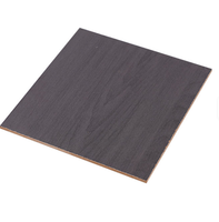 Panneau de bois décoratif en MDF mélaminé double face 15 mm E1 pour armoire et placard