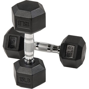 Venta al por Mayor de Fábrica, Mancuernas Fijas de Peso Libre en Kilogramos o Libras, Juego de Mancuernas Hexagonales de Goma para Gimnasio, <span class=keywords><strong>Compra</strong></span> en Línea - Product Image 5