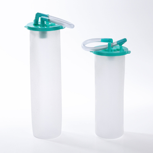 Sekali pakai medis menggunakan Green Suction Liner tabung limbah cairan tas koleksi 1500ml Kelas I - Product Image 2