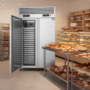 Refrigerador Comercial de Dos Puertas de Acero Inoxidable con Enfriamiento por Ventilador de la Mejor Calidad y Precio Bajo para Uso en Cocinas de Restaurantes - Product Image 3
