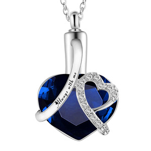 Collier <span class=keywords><strong>de</strong></span> bijoux <span class=keywords><strong>de</strong></span> crémation des cendres, pendentif commémoratif en forme <span class=keywords><strong>de</strong></span> cœur en pierre <span class=keywords><strong>de</strong></span> naissance avec kit <span class=keywords><strong>de</strong></span> remplissage et cadeau-<span class=keywords><strong>toujours</strong></span> avec <span class=keywords><strong>moi</strong></span> - Product Image 1